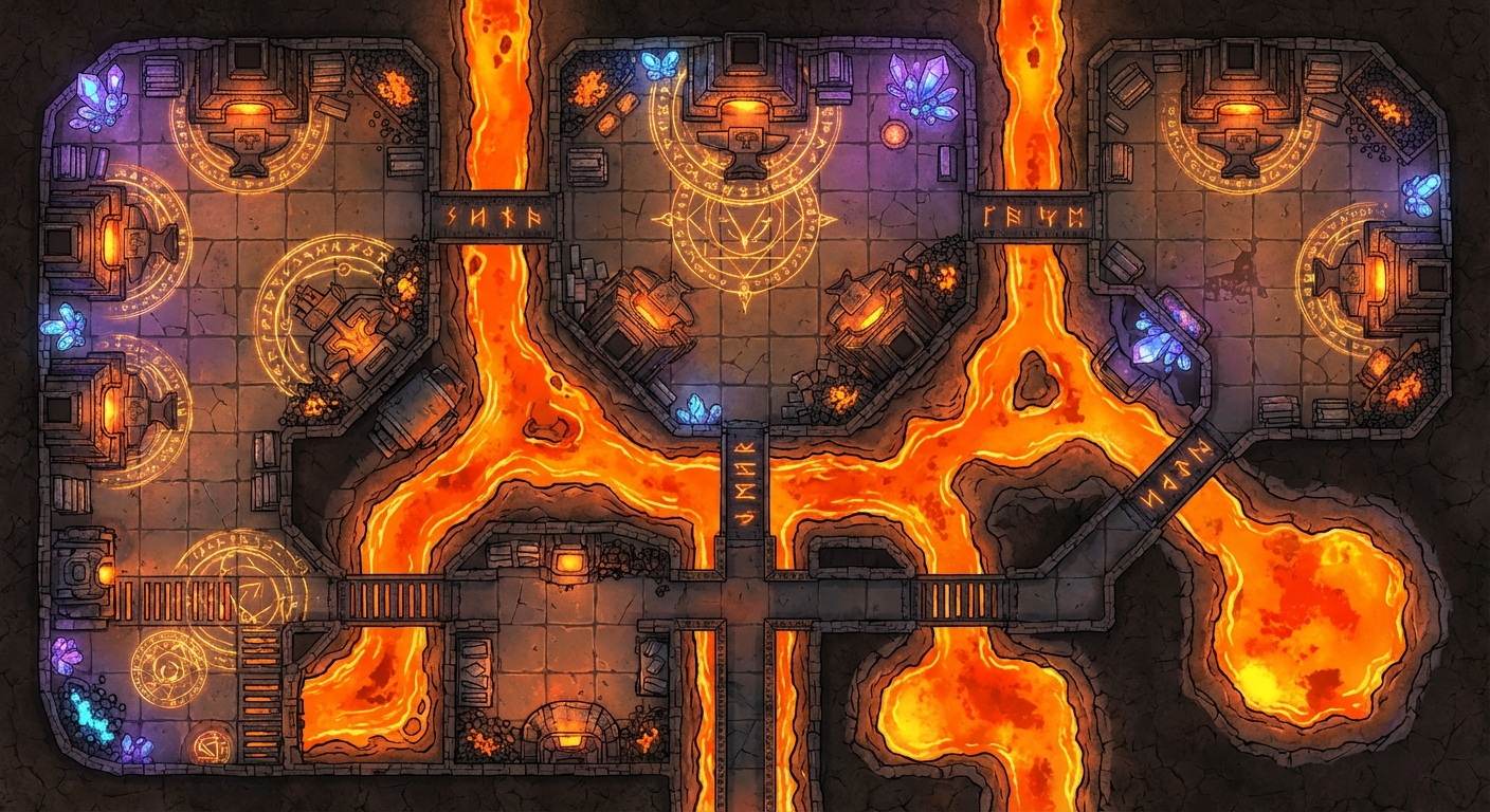 Forge Rpg Map Dwarven Forge | TT-RPG