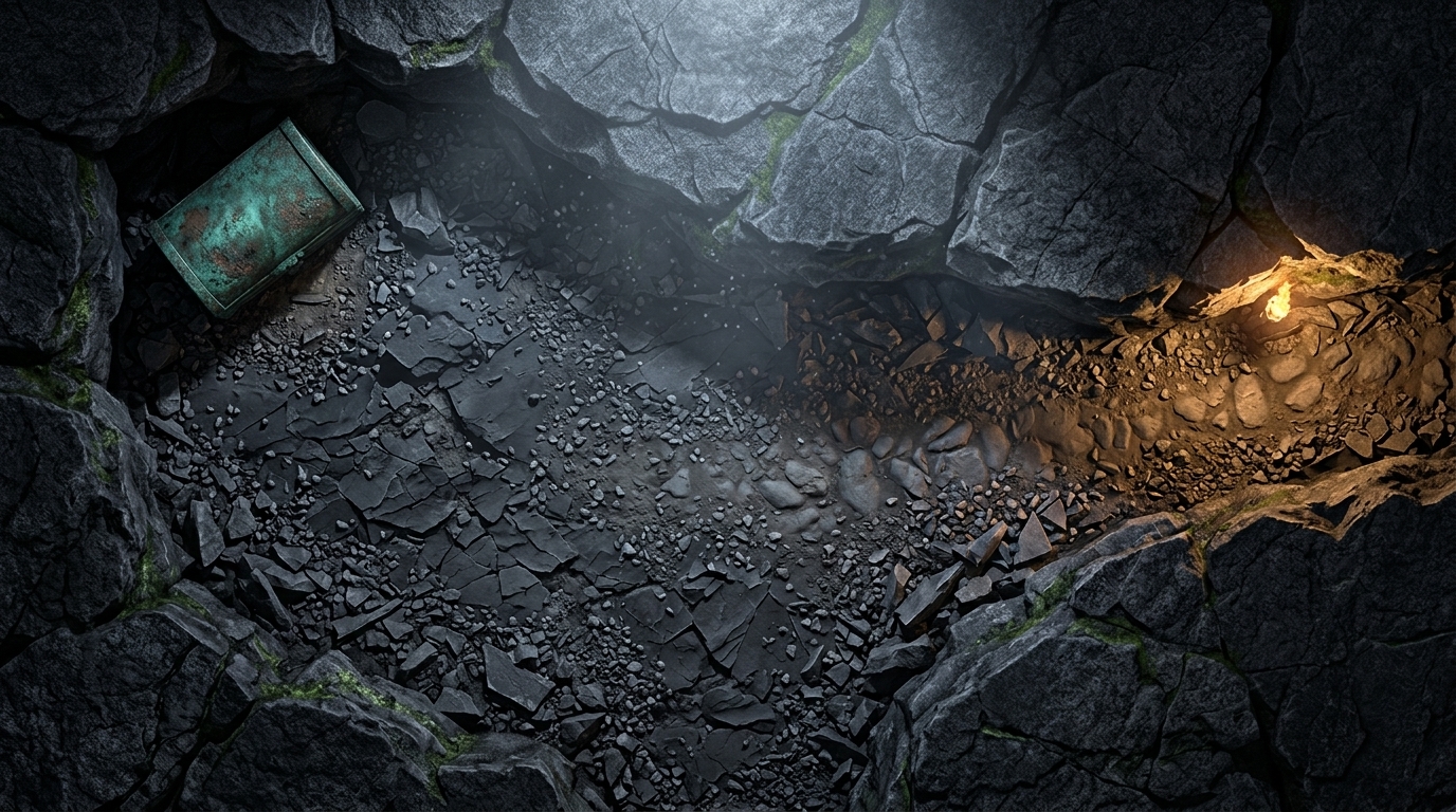 Alcove with path | TT-RPG